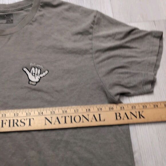 Patagonia Shirt Men's XL Hang Loose Graphic Tee Shaka Crab - Picture 3 of 7